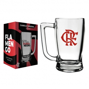 Caneca Cerveja Flamengo 340 ML