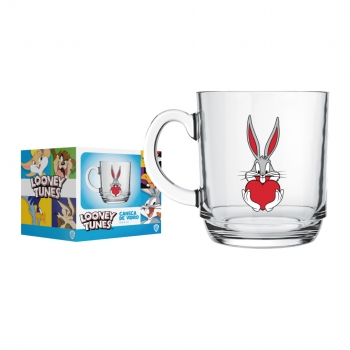 Caneca Pernalonga Love Looney Tunes 300 ML