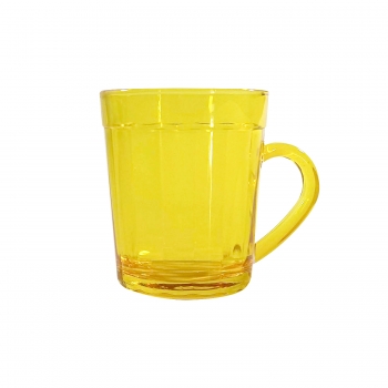 Caneca Americano Mug Colors Amarela 270 ML