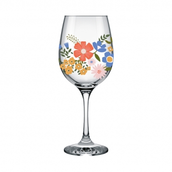 Taça Barone Água Flores 490 ML