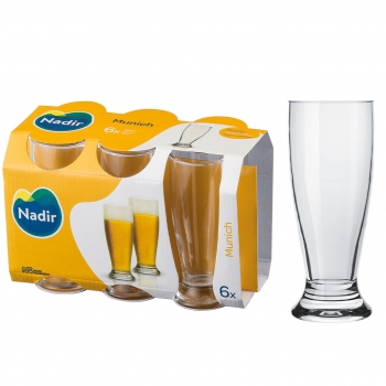 Copo Chopp Munich 300 ML Luva Com 6 Unid.