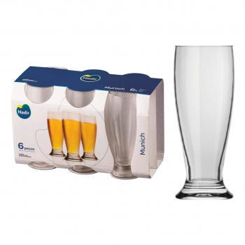 Copo Chopp Munich 300 ML Luva Com 6 Unid.