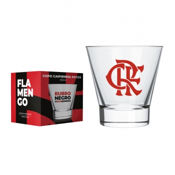 Copo Caipirinha Rocks Flamengo 350 ML