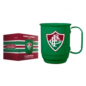 Caneca Alumínio 500 ML Fluminense Luva Com 1