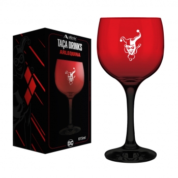 Taça Drinks Prime DC Arlequina 615 ML