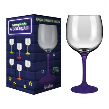 Taça Royal Prime Neon Roxo 615 ML