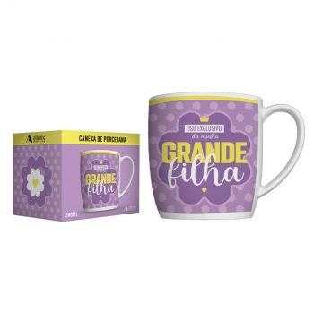 Caneca Urban 360 ML Família Luva Com 1 - Grande Filha