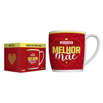 CANECA URBAN 360 ML FAMILIA LUVA COM 1 - MELHOR MAE