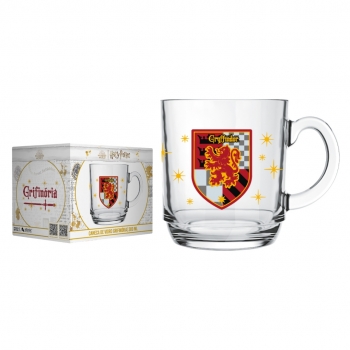 Caneca Aspen Harry Potter 300ml - Casa Grifinória Vermelha