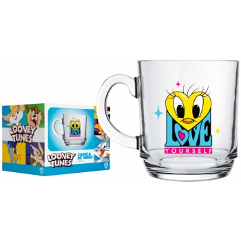 Caneca Aspen Piu Piu Looney Tunes 300 ML