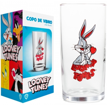 Copo Cylinder Manchester Pernalonga Love Looney Tunes 300 ML