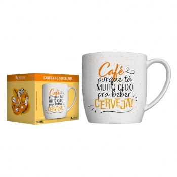 Caneca Urban 360 ML Luva Com 1 - Café Cerveja