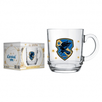 Caneca Aspen Harry Potter Casas 300 ML - Corvinal Azul