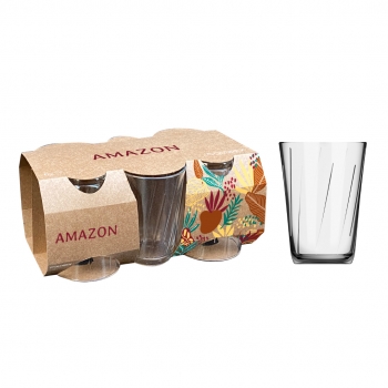 Copo Multiuso Amazon 190 ML Luva Com 6