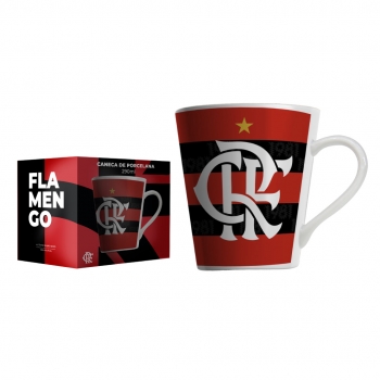 Caneca Porcelana Flamengo 290 ML