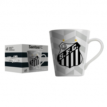 Caneca Porcelana Santos 290 ML