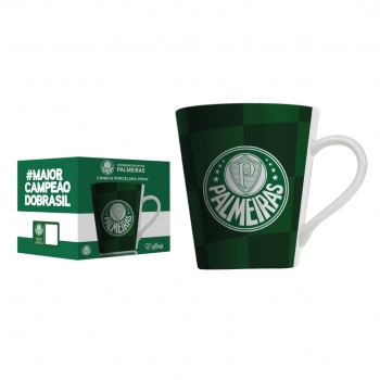 Caneca Porcelana Palmeiras 290 ML