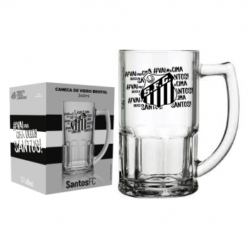 Caneca de Chopp Santos 340 ML