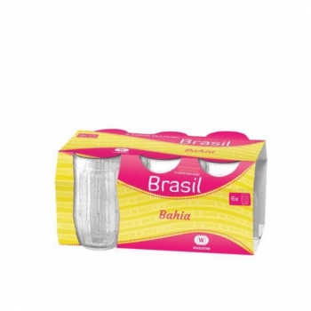 Copo Multiuso Bahia 315 ML Luva Com 6